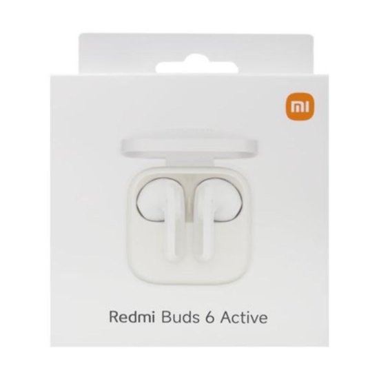 Slušalice XIAOMI Redmi Buds 6 Active, bežične, BT, bijele
