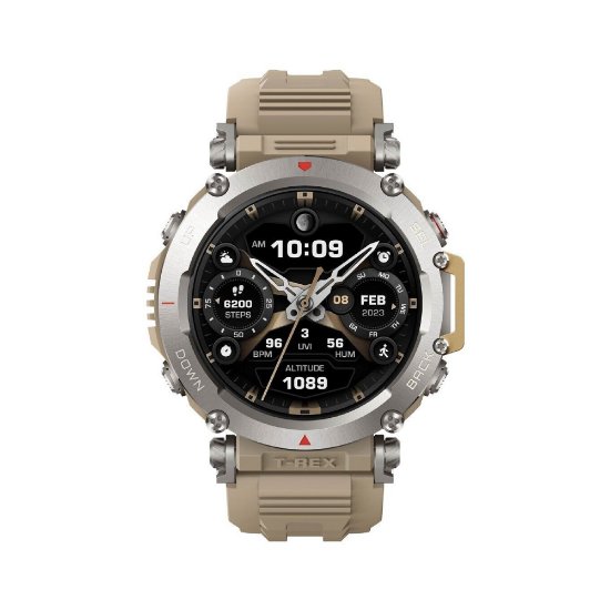 Pametni sat AMAZFIT T-Rex Ultra, 1.39" Amoled, pametne obavijesti, bež