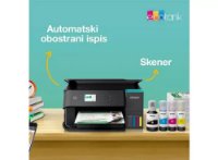 Multifunkcijski printer EPSON EcoTank L6360, printer/scanner/copy, 4800 x 1200, USB, LAN, WiFi, crni