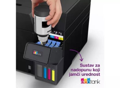 Multifunkcijski printer EPSON EcoTank L6360, printer/scanner/copy, 4800 x 1200, USB, LAN, WiFi, crni