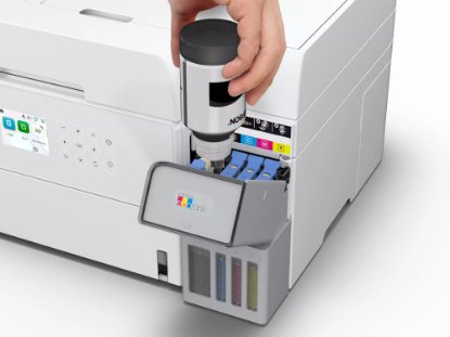 Multifunkcijski printer EPSON EcoTank L6376, printer/scanner/copy, 4800 x 1200, USB, LAN, WiFi, bijeli