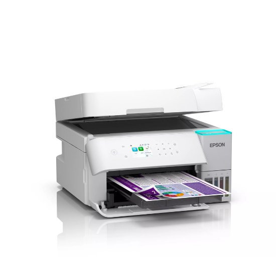 Multifunkcijski printer EPSON EcoTank L6376, printer/scanner/copy, 4800 x 1200, USB, LAN, WiFi, bijeli