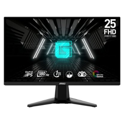 Gaming monitor 25" MSI G255F, FHD, IPS, 180Hz, 1ms, 300cd/m2, crni