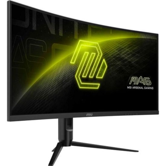 Gaming monitor 34" MSI MAG 342CQR E2 , UWQHD, VA, 180Hz, 1ms,  300cd/m2, zakrivljeni, FreeSync, crni