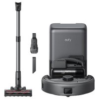 Robotski usisavač EUFY Omni E20, 3in1, ručni i štapni usisavač, sa stanicom za samopražnjenje, crni