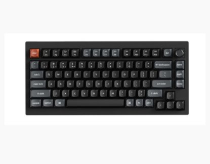Tipkovnica KEYCHRON V1 Ultra, mehanička, bežična, USB, UK layout, crna