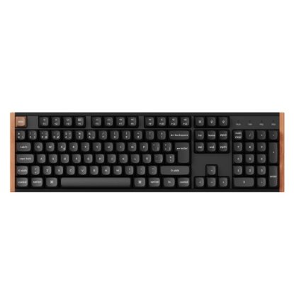 Tipkovnica KEYCHRON K10 HE, mehanička, bežična, USB, UK layout, crna