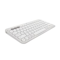 Tipkovnica LOGITECH Pebble Keys 2 K380S, BT, kompaktna, bijela
