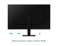 Gaming monitor 27" SAMSUNG ViewFinity S7 S70D, 4K UHD, IPS, 60Hz, 5ms, 350cd/m2, crni