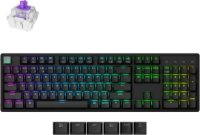 Tipkovnica KEYCHRON K10 HE Rapid Trigger, mehanička, bežična, USB, UK layout, crna