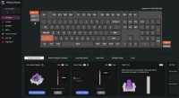 Tipkovnica KEYCHRON K10 HE Rapid Trigger, mehanička, bežična, USB, UK layout, crna