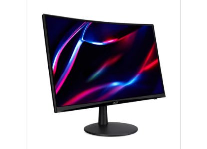Gaming monitor 23.6" ACER UM.UE0EE.301, FHD, VA, 180Hz, 1ms, 250cd/m2, zakrivljeni, zvučnici, crni
