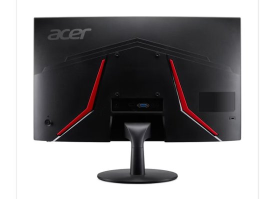Gaming monitor 23.6" ACER UM.UE0EE.301, FHD, VA, 180Hz, 1ms, 250cd/m2, zakrivljeni, zvučnici, crni