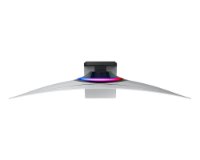 Gaming monitor 34" Samsung Odyssey G85SD, WQHD, OLED, 175Hz, 0.03ms, 250cd/m2, FreeSync, zakrivljeni, zvučnici, crno-bijeli