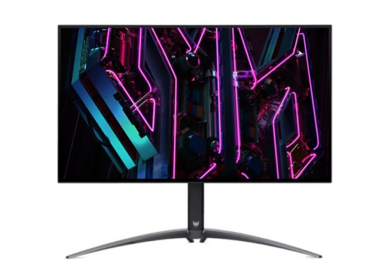 Gaming monitor 26.5" ACER Predator X27 Ubmiipruzx UM.GXXEE.001, QHD, OLED, 240Hz, 1ms, 1000cd/m2, G-Sync, pivot, zvučnici, crni