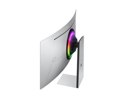Gaming monitor 34" Samsung Odyssey G85SD, WQHD, OLED, 175Hz, 0.03ms, 250cd/m2, FreeSync, zakrivljeni, zvučnici, crno-bijeli