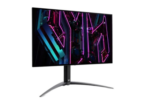Gaming monitor 26.5" ACER Predator X27 Ubmiipruzx UM.GXXEE.001, QHD, OLED, 240Hz, 1ms, 1000cd/m2, G-Sync, pivot, zvučnici, crni