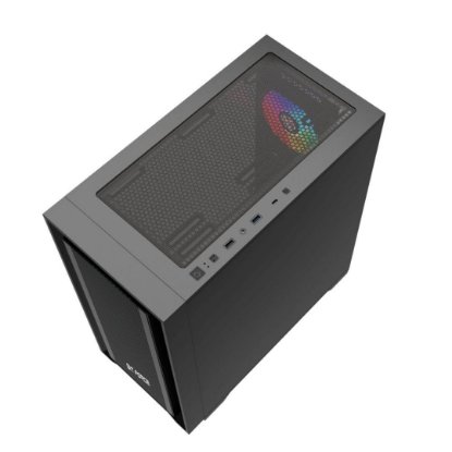 Kućište BIT FORCE Voltron ARGB-C4, ATX Mid-Tower, bez napajanja, crno