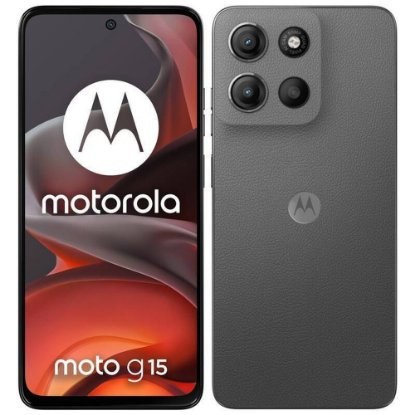 Mobitel MOTOROLA G15, 6,72", 8GB, 512GB, Android 15, sivi