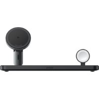 Bežični punjač ANKER, Mag Go PAD 3u1, 15W, B25M1311, crni