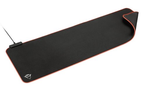 Podloga za miš TRUST GXT 764 Glide-Flex, RGB, crna