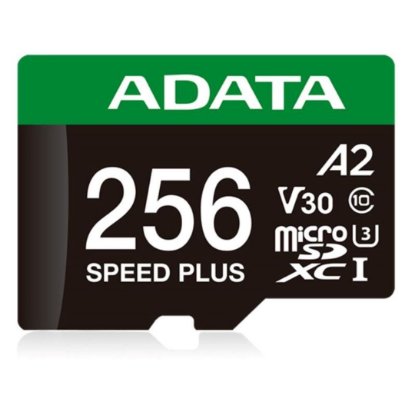 Memorijska kartica ADATA Speed Plus UD256GUI3V30A2SP-RA1, microSDXC 256GB,  Class 10 UHS-I