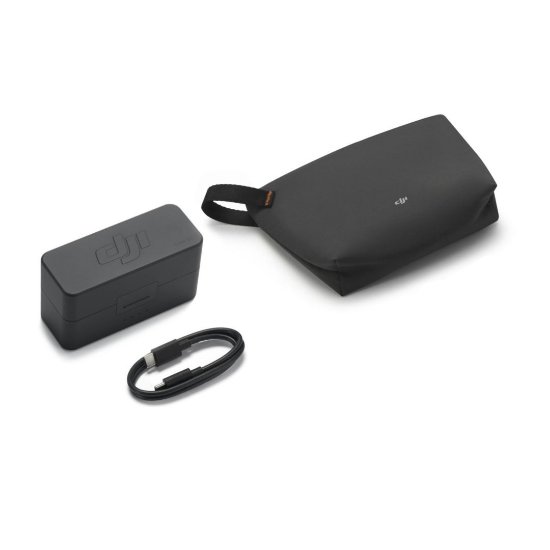 Mikrofon DJI Mic Mini 2S, 2 TX + 1 RX, Charging Case, bežični, sivi