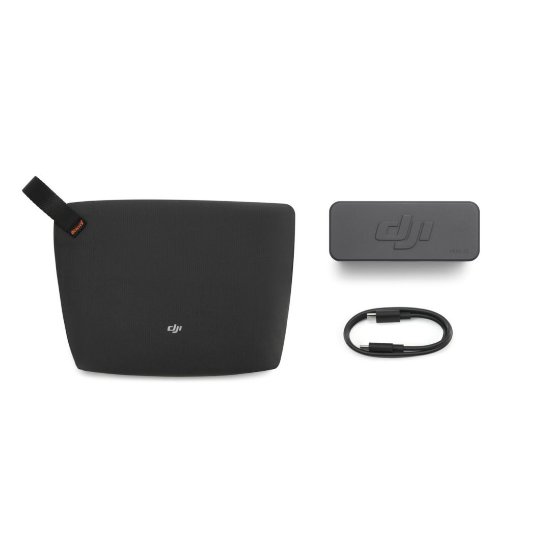 Mikrofon DJI Mic Mini 2S, 2 TX + 1 RX, Charging Case, bežični, sivi