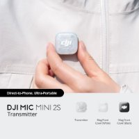 Mikrofon DJI Mic Mini 2S, transmitter, sivi