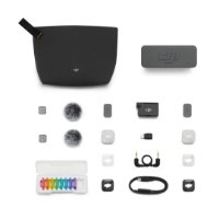 Mikrofon DJI Mic Mini 2S, 2 TX + 1 RX, Charging Case, bežični, sivi