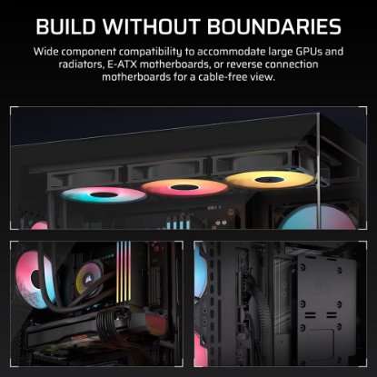 Kućište CORSAIR 3500X RS-R ARGB, window, MIDI-Tower, ATX, crno, bez napajanja