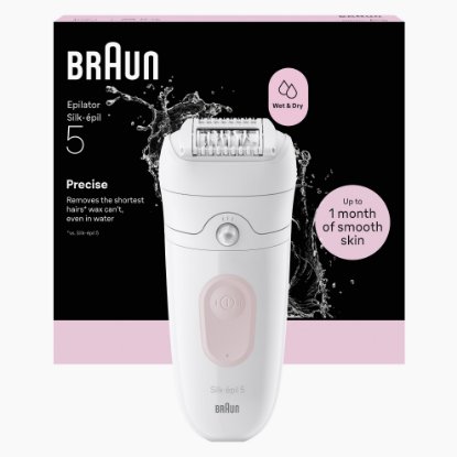 Epilator BRAUN SE5-000, bijeli