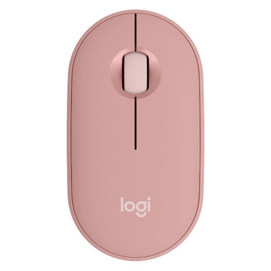 Miš LOGITECH M350s Pebble 2, optički, BT, rozi