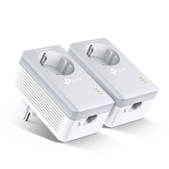 Powerline adapter TP-LINK AV600 TL-PA4010P KIT, mreža putem postojećih električnih instalacija, 600Mbps