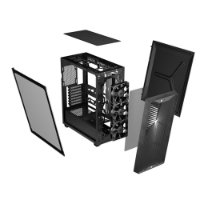Kućište CORSAIR 3200D RS, MIDI-Tower, ATX, window, tamno sivo, bez napajanja
