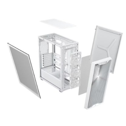 Kućište CORSAIR 3200D RS, MIDI-Tower, ATX, window, bijelo, bez napajanja