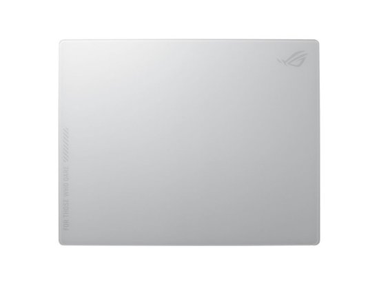 Podloga za miš ASUS ROG Moonstone Ace L, staklena, bijela