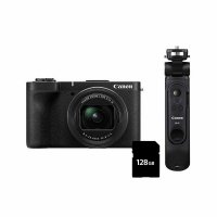 Digitalni fotoaparat CANON Powershot V1 Vlogger Kit, SD Kartica, Tripod Grip, 24 MP, 4K, crni