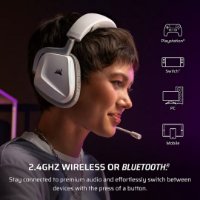 Slušalice CORSAIR VOID WIRELESS v2, bežične, bijele