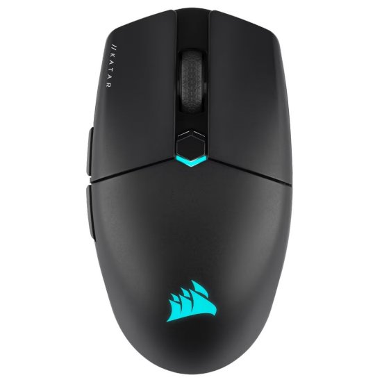 Miš CORSAIR KATAR ELITE, optički, bežični, 26000dpi, crni