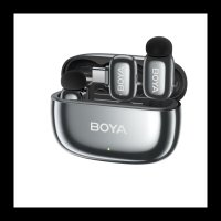 Mikrofon BOYA Mini 2-02, 2 TX i 1 RX + Charging Case, siva