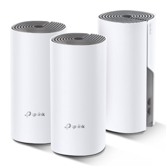 Slika Ojačevalnik Wi-Fi signala TP-LINK Deco E4-3, AC1200 Mesh Wi-Fi sistem, brezžični, 3 kosi