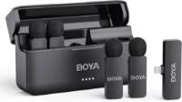 Mikrofon BOYA BY-V4D, 4 TX i 1 RX + Charging Case, crni