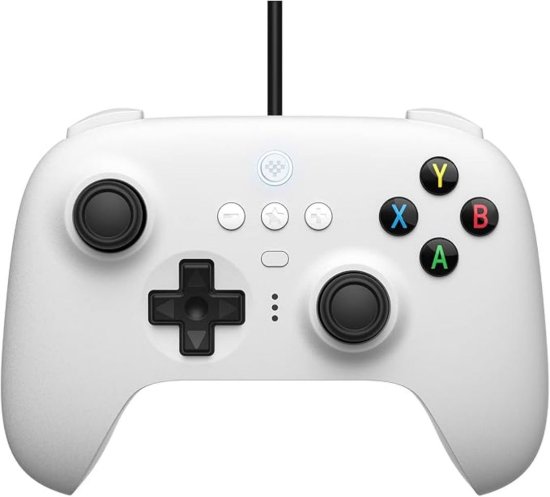 Gamepad 8BITDO Ultimate, Gaming, USB, žičani, bijeli