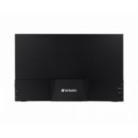 Prijenosni monitor 15.6" VERBATIM PMT-15, FHD, IPS, 60Hz, 6ms, 250cd/m2, FreeSync, crni