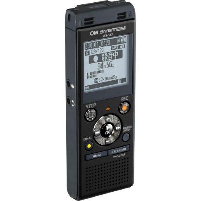 Digitalni diktafon OLYMPUS WS-883, 8GB, MicroSD, USB, crni