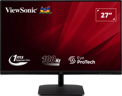 Monitor 27" VIEWSONIC VA2732-H-2, FHD, IPS, 100Hz, 1ms, 250 cd/m2, crni