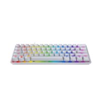 Tipkovnica RAZER Huntsman Mini, Mercury Edition, Red Switch, US Layout, USB