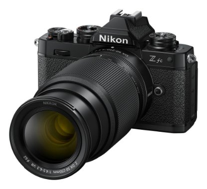 Digitalni fotoaparat NIKON Z fc + 16-50VR (BK) + 50-250 VR, 20,9 Mp, DX CMOS senzor, 4K Ultra HD, crni