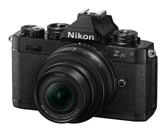 Digitalni fotoaparat NIKON Z fc + 16-50VR f/3.5-6.3 VR, 20,9 Mp, DX CMOS senzor, 4K Ultra HD, crni